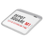 Depot Square  iPad Sleeves
