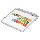 Periodic
 Table
 Writer  iPad Sleeves