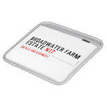 Broadwater Farm Estate  iPad Sleeves