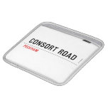 CONSORT ROAD  iPad Sleeves
