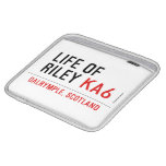 life of  riley  iPad Sleeves