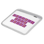 Periodic
 Table
 Writer  iPad Sleeves