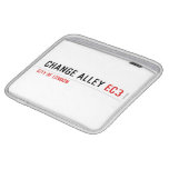 CHANGE ALLEY  iPad Sleeves