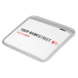 your namestreet  iPad Sleeves