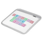 Periodic
 Table
 Writer  iPad Sleeves