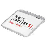 public funsters  iPad Sleeves