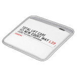Total Lift Care 113 New Court Way  iPad Sleeves