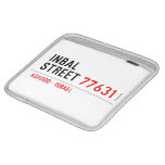 Inbal Street  iPad Sleeves