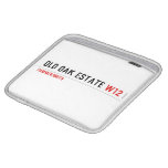Old Oak estate  iPad Sleeves