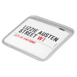 Lizzie Austen Street  iPad Sleeves