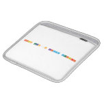 Figen Hocanın kimya defteri  iPad Sleeves