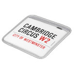 Cambridge Circus  iPad Sleeves