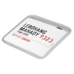 LEBOHANG MAHADY  iPad Sleeves
