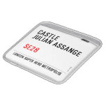 CASTLE  JULIAN ASSANGE    iPad Sleeves