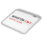 Wharton  iPad Sleeves