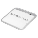Richmond way   iPad Sleeves