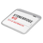 STONEBRIDGE   iPad Sleeves