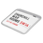 Churchill war rooms  iPad Sleeves