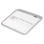 ITUMELENG MOKOENA MASULUKE  Street  iPad Sleeves
