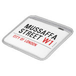 Mussaffa Street  iPad Sleeves