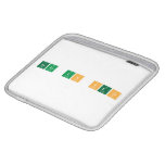 eres un peo  iPad Sleeves