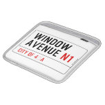 Window Avenue  iPad Sleeves