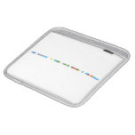 feliz navidad, te deseo mucho exito y felicidad  iPad Sleeves
