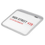High Street  iPad Sleeves