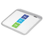 Ba
 Zn
 Ga  iPad Sleeves