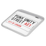 PuNX UNiTY Street  iPad Sleeves