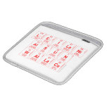 Leilani
 Alsun 
 Wallace  iPad Sleeves