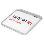 Faith w1  iPad Sleeves