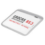 GROCRS  iPad Sleeves