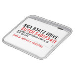 Giga B3atz Drive   iPad Sleeves