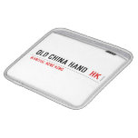 OLD CHINA HAND   iPad Sleeves