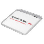 Portobello Road   iPad Sleeves