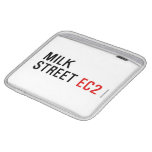 MILK  STREET  iPad Sleeves