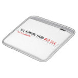The rowing yard  iPad Sleeves