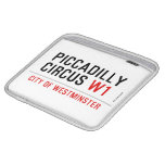 piccadilly circus  iPad Sleeves
