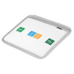 am vs pm  iPad Sleeves