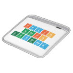 Favio
 Uesfn
 Gutierrez  iPad Sleeves