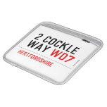 2 Cockle Way  iPad Sleeves