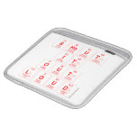 Shout
 It
 Out
 Loud  iPad Sleeves