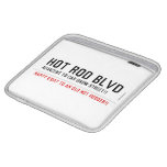 Hot Rod Blvd  iPad Sleeves
