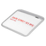 chloe Street  iPad Sleeves
