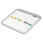 geloof hoop liefde  iPad Sleeves