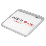 FARZETKİ   iPad Sleeves