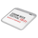 EGHAM BEER FESTIVAL  iPad Sleeves