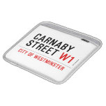 CARNABY STREET  iPad Sleeves