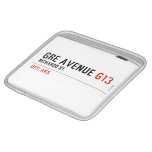 GRE AVENUE  iPad Sleeves